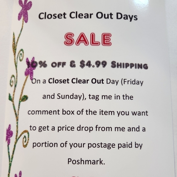 Closet Clear Out - Today - Sunday, December 7. - Picture 1 of 4
